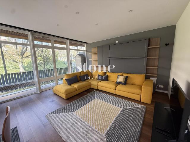 Magnifique appartement lumineux meublé récemment rénové de 58 m2 et 24 m2 de terrasse avec vue dégagée sur le parc