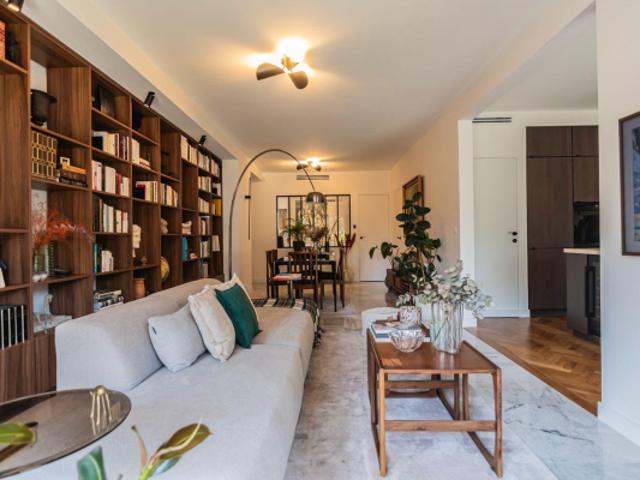 Magnifique appartement rénové par un architecte dans une résidence avec parc sécurisé