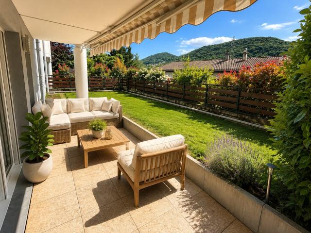 MAGNIFIQUE APPARTEMENT T3 EN REZ DE JARDIN A ANNEMASSE DE 67M2