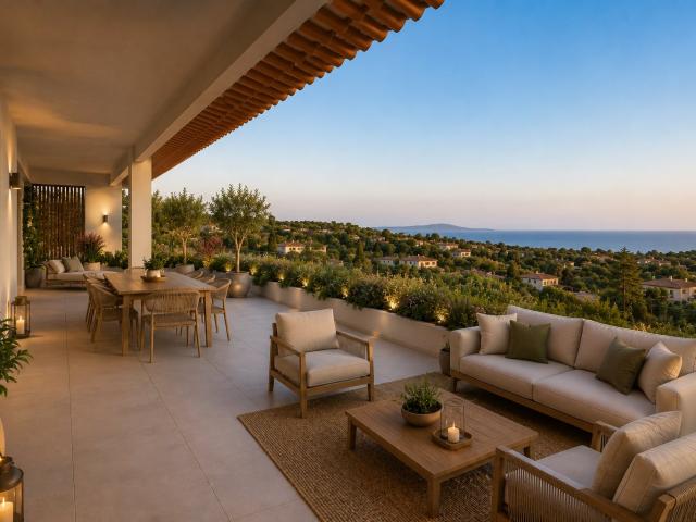Magnifique appartement vue mer de 140m² à six fours les plages 4 pièces, 140 m²