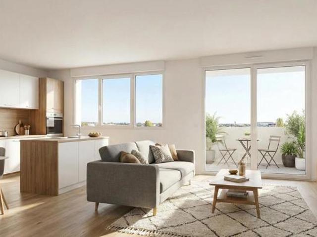 Magnifique Appartement 2P lumineux en étage élevé Bordeaux Sud