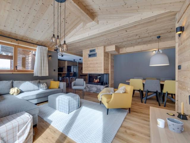 Magnifique appartement, 4 chambres ensuite, séjour avec chem. 125m² Val d'Isère