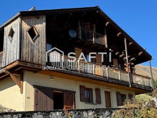 Magnifique chalet traditionnel vue panoramique Mt Blanc et Montagnes