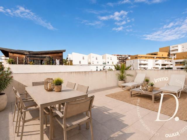 Magnifique duplex avec deux terrasses 90m² Montpellier