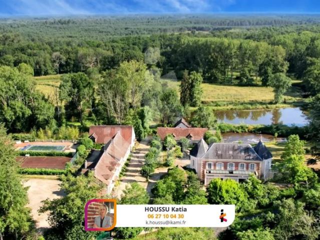 Magnifique domaine en Sologne des rivières, un écrin naturel