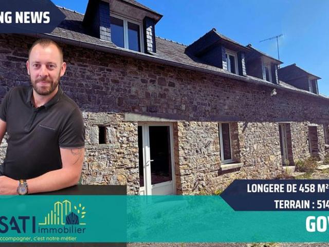 Magnifique longère à rénover avec 5140 m² de terrain