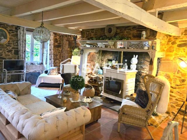 Magnifique longère pour vivre ou chambres d'hôtes 282m² Chamboulive