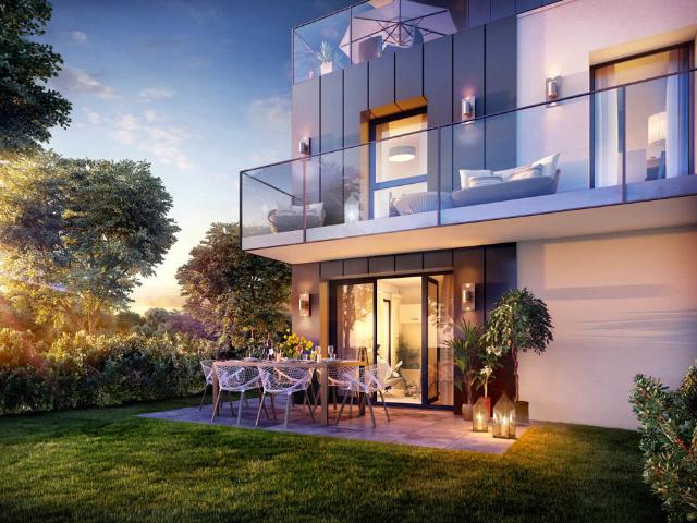 MAGNIFIQUE RESIDENCE DANS UN ECRIN DE VERDURE: GRAND 3 PIECES AVEC TRES BEAU JARDIN 3 pièces, 65 m²