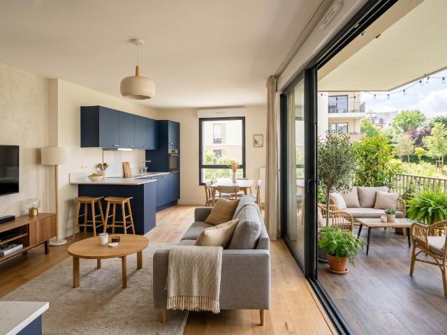 Magnifique rez de jardin avec extérieur proche RER A PIED