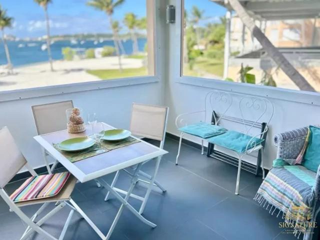 Magnifique studio – Baie Nettlé. vue lagon