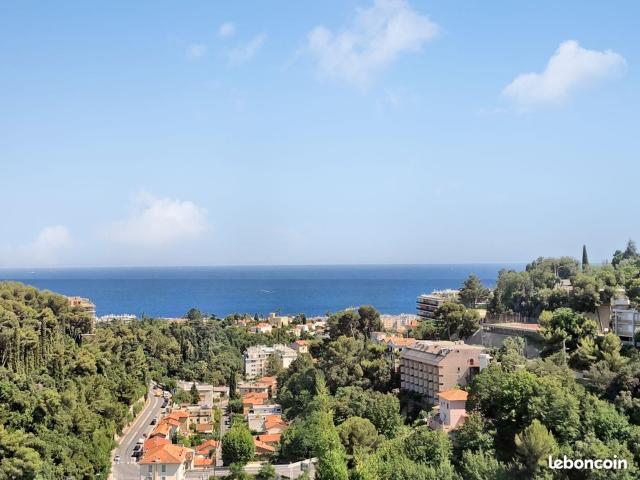 Magnifique studio équipé avec vue mer imprenable