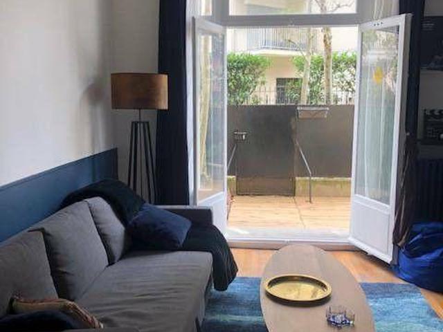 Magnifique studio meublé 35m² avec jardin