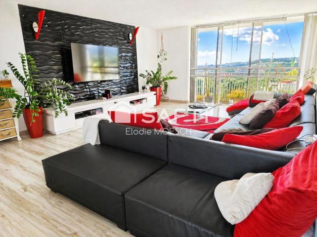 Magnifique T4 avec salon traversant et sa vue mer !