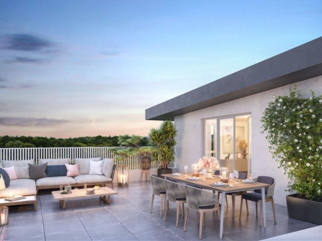MAGNIFIQUE T4 EN ATTIQUE PETITE RESIDENCE AVEC PRESTATION DE STANDING SANS LOGEMENT SOCIAL 4 pièces, 90 m²