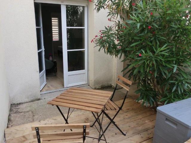Magnifique T1 bis meublé 23m² avec terrasse