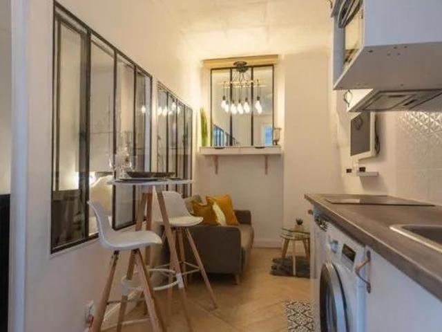 Magnifique T2 meublé 21m2 Paris 17e
