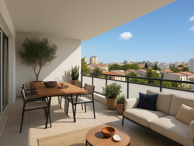 MAGNIFIQUE T2 AU 4EME ETAGE QUARTIER BONNEVEINE PROCHE PLAGES 2 pièces, 50 m²