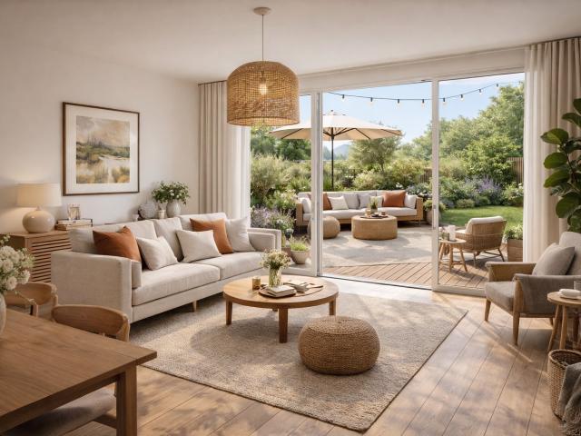 Magnifique T2 avec jardin plein sud et stationnement à Cogolin 2 pièces, 47 m²