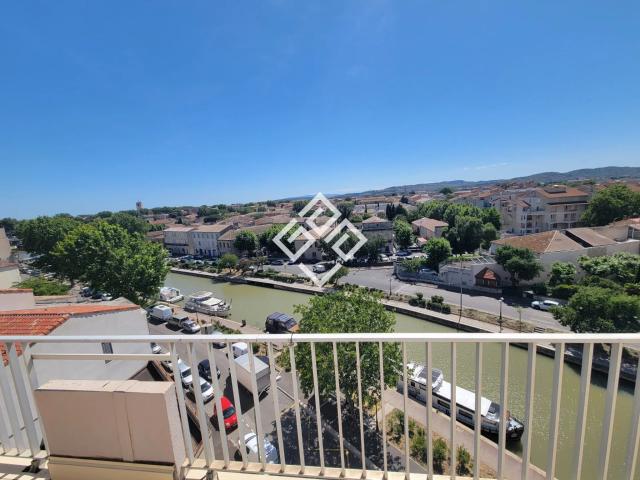 Magnifique T2 avec terrasse panoramique sur Narbonne