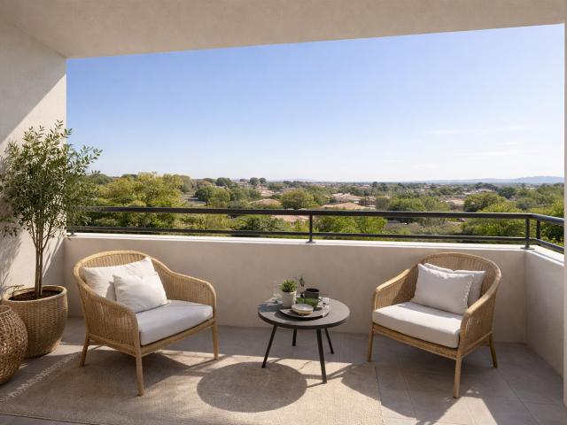 MAGNIFIQUE T2 AVEC VUE DEGAGEE A COUTERON 2 pièces, 50 m²