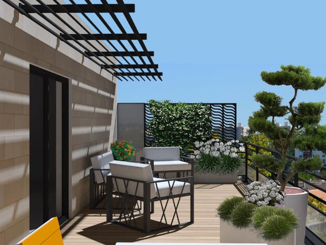 Magnifique T2 – 45 m2 avec balcon de plus de 8 m2 15mn RER B 2 pièces, 45 m²