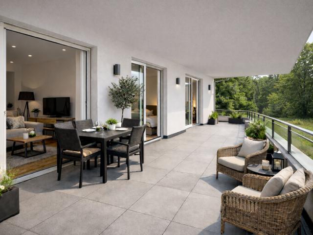MAGNIFIQUE T3 AU CALME ABOSLU, PROCHE DES SABLETTES, AVEC 29 M² DE TERRASSE 3 pièces, 63 m²