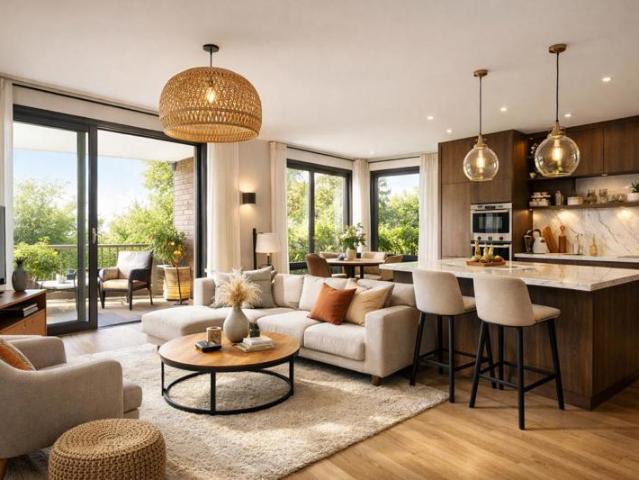 Magnifique T3 avec balcon filant XXL !