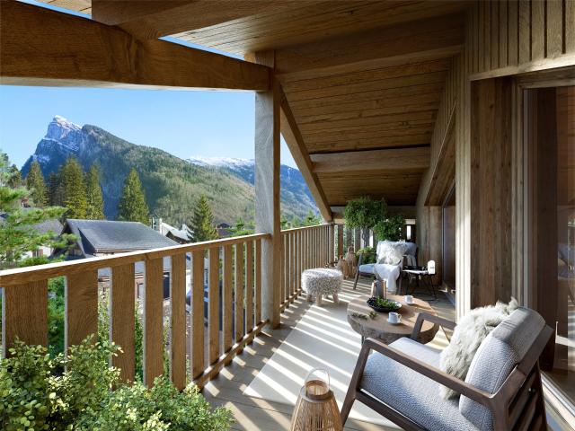 Magnifique T3 avec vue panoramique Samoëns Village 89m² Samoëns