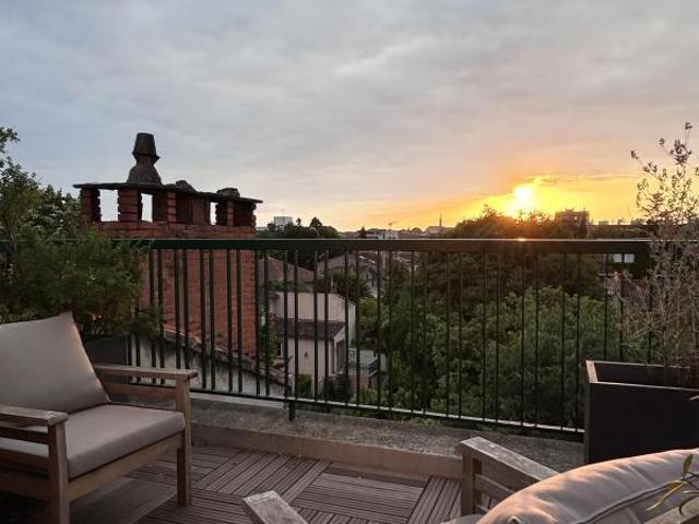 Magnifique T3 traversant avec grande terrasse – Le Busca