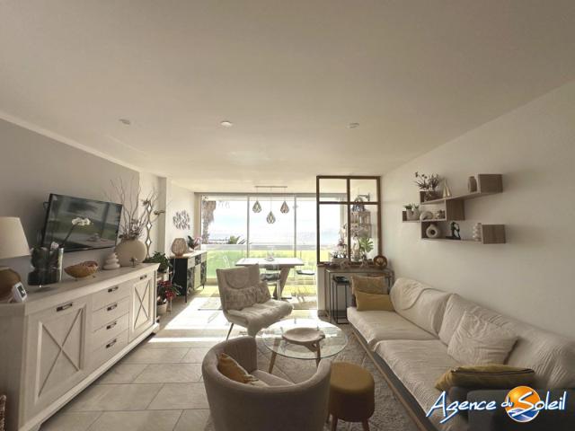 Magnifique T3 traversant vue mer