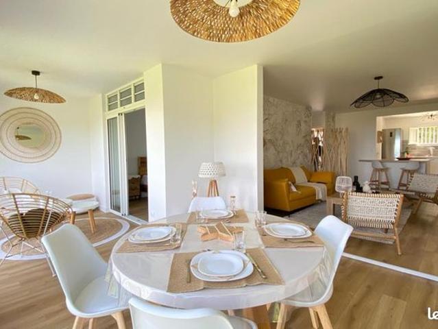 Magnifique T3 62m² vue mer Les Trois Ilets