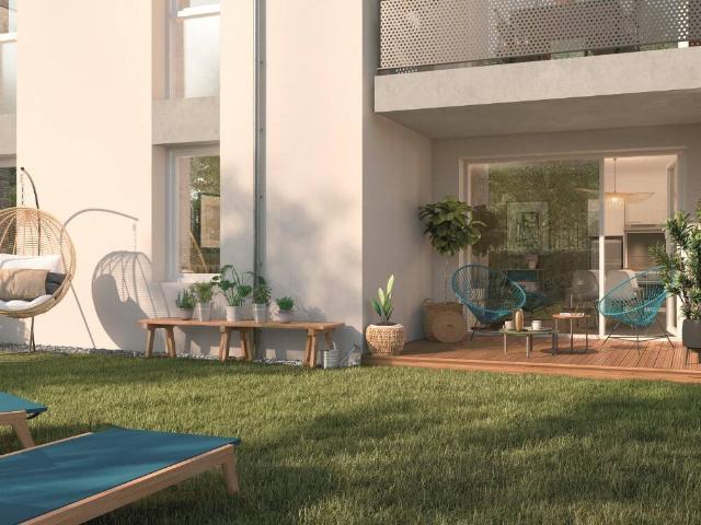 Magnifique T3 63 M² + TERRASSE 7 M² + JARDIN 76 M²