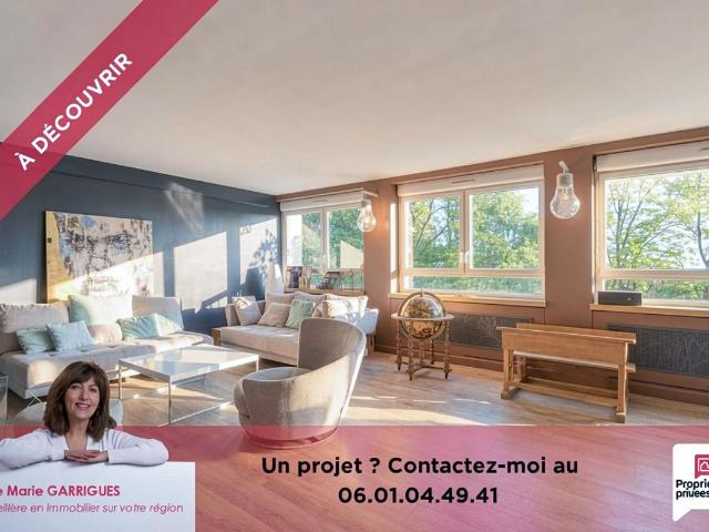 Magnifique T3 86 m2 lumineux Calme absolu St Foy les Lyon