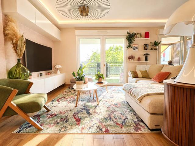 Magnifique T3 90m2 avec terrasse couverte de 23m2