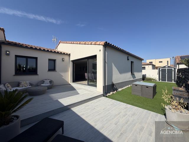 Magnifique villa neuve au style contemporain 120m² Pomérols
