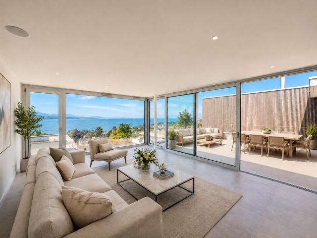 Magnifique villa neuve de 4.5 pièces Vue panoramique sur le lac et les montagnes