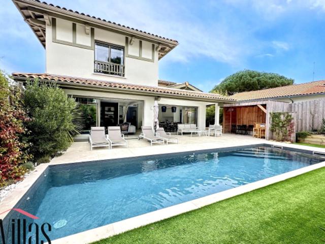 Magnifique Villa Arcachonnaise avec piscine chauffée