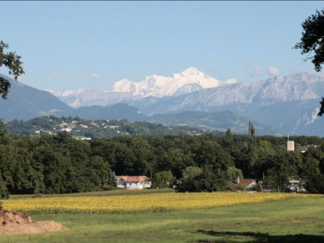 Magnifique villa individuelle sur plan au centre de vendoeuvre, vue Mont Blanc