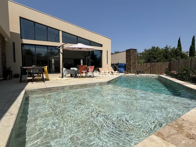 Magnifique Villa 4 Faces Piscine Canohes 200m² Canohès
