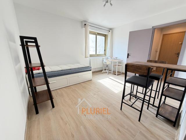 Magnifique 1 pièce meublé 22.4m2 à la Robertsau