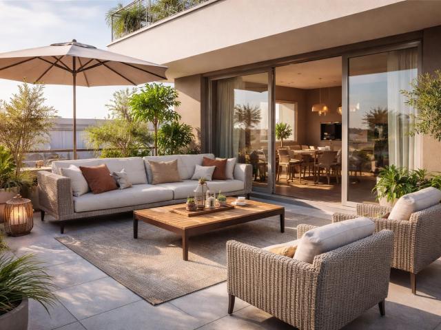MAGNIFIQUE 3 PIECES NEUF 60 M² + TERRASSE 14 M² EXPO OUEST PROCHE METRO 14 ! 3 pièces, 60 m²
