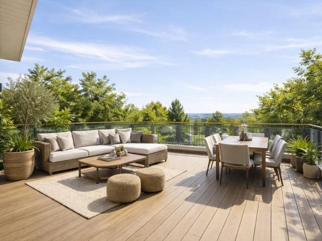MAGNIFIQUE 3P 70m² AVEC GRANDE TERRASSE 18m² ET PARKINGS 3 pièces, 70 m²