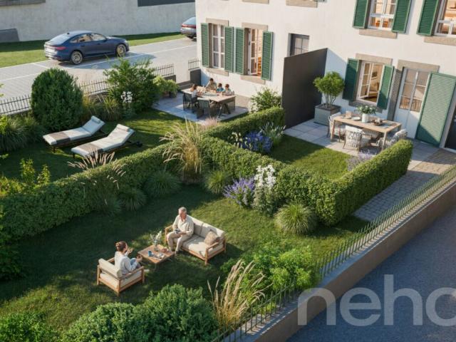 Magnifique 4,5 pièces avec grande terrasse et jardin privatif