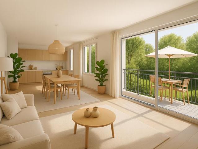 Magnifique 4 pièces Résidence de standing 83 m2 Deux t