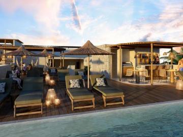 MAHAHUAL, EN LA ORILLA DEL MAR SE VENDE DEPARTAMENTOS 2 RECAMARAS