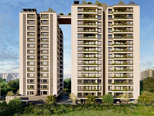 Mahalakshmi Satvam Skyline,Sargasan 3 BHK Apartment For Sale Gandhinagar