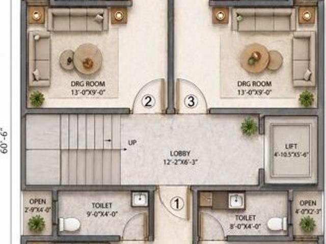 Mahavir Enclave 1, Mahavir Enclave 3 Bedroom 100 Sq. Yd. Builder Floor in Mahavir Enclave 1 Delhi Listing ID: #10333