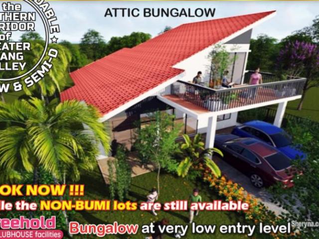 mahkota hills 1. 5 sty bungalow
