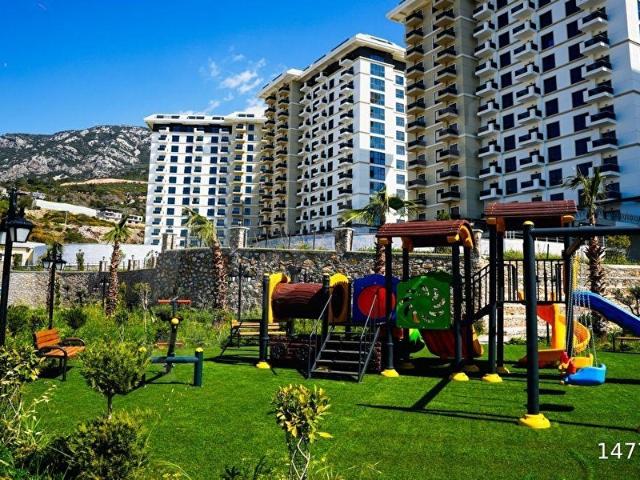 MAHMUTLAR EXODUS RESORT 5.KAT 1+1 BRÜT 51 NET 42M2 İSKANLI FUL AKTİVİTELİ