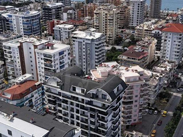 Mahmutlar'da 2+1 deniz manzaralı